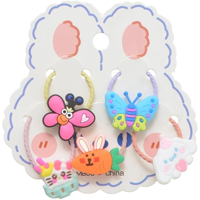 Girls 5 Piece Hair Tuck Set, Multi Color, 108 - Image 1